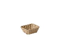APS 40364 Cesta GN 1/6 TWIRL - Polipropileno marrón, 17,6 x 16,2 cm, sistema GN