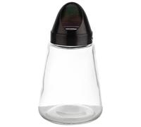 APS 40517 - Dispensador de aperitivos (cristal, tapa de rosca de acero inoxidable, diámetro de 8,5 cm, altura de 15,5 cm)