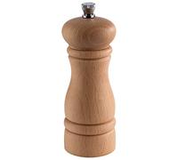 APS 40574 - Molinillo de sal (madera de haya, mecanismo de cerámica, diámetro de 5,5 cm, altura de 15,5 cm)
