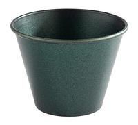 APS 40729 - Juego de 6 cuencos (acero inoxidable, diámetro de 6 cm, altura de 4,5 cm), color verde