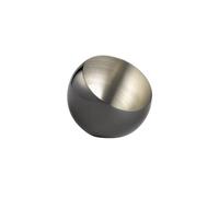 APS 40772 Sphere - Juego de 3 cuencos (diámetro de 8 cm, altura de 7 cm, 0,1 L, acero inoxidable), diseño de metal