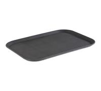 APS 517 Bandeja para Servir Non Slip, 53 x 36,5 cm, Altura 2 cm, Superficie Antideslizante, Color Negro