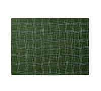 APS 60585 - Mantel individual (silicona, lavable, antimanchas y antideslizante, 45 x 33 cm, 1 unidad), color verde oscuro
