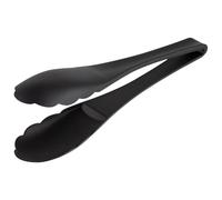 APS 629 - Pinzas para ensalada (8 x 5,5 cm, mango de 18,5 cm), color negro