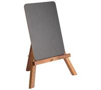 APS 71531 Mini caballete de 2 piezas, soporte de madera de acacia, 19,5 x 15 x 24 cm