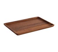 APS 793 Tabla de servir de madera de acacia engrasada, 25 x 17 x 1,5 cm