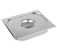 APS 81295 GN 1/2 - Tapa sin cuchara (acero inoxidable, 325 x 265 mm)