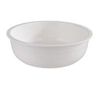 APS 82211 - Bandeja de porcelana (diámetro de 29,5 cm, altura: 9 cm, 3 L), color blanco