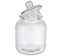 APS 82269 Cookiego - Tarro de cristal (diámetro: 17,5 cm, altura: 27 cm, 3,7 L, cristal, apertura: 9 cm de diámetro)