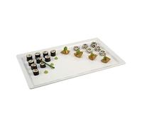 APS 83481 GN 1/3 Pure - Bandeja (melamina, 32,5 x 17,6 cm, altura 3 cm), color blanco