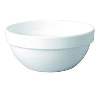 APS 83698 Cuenco -CASUAL MAXI-, Ø 12 cm, altura: 5,5 cm, melamina, blanco, 0,25 litros
