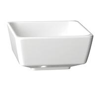 APS 83912 Float - Cuenco cuadrado (melamina, 90 mm x 90 mm, color blanco