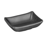 APS 83947 Carcasa - Zen de 9 x 7 cm, h: 2,5 cm, melamina, Negro, Piedra 0,05 L