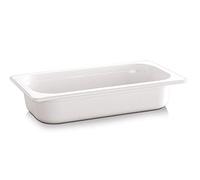 APS 84303GN 1/3Depósito-Eco Line de, 32,5x 17,6cm, profundidad: 100mm, melamina, color blanco, 2,7litros