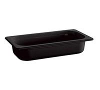 APS 84309GN 1/3Depósito-Eco Line de, 32,5x 17,6cm, profundidad: 100mm, melamina, Negro, 2,7litros