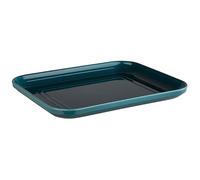 APS 85125 GN Emma - Bandeja (melamina, 32,5 x 26,5 cm, Altura: 3 cm), Color Turquesa