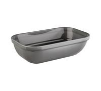 APS 85128 GN 1/4 EMMA, 26,5 x 16,2 cm, altura 7,5 cm, melamina, gris, 1,5 litros
