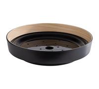 APS 85230 Frida - Cuenco de melamina prácticamente irrompible, cuenco de plástico estable, diámetro de 25,5 cm, incluye bandeja para escurrir