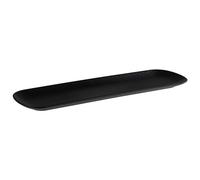 APS 85275 GN Bandeja 2/4 -NERO- en negro, 53 x 16,2 cm, altura 2,5 cm