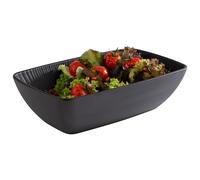 APS 85277 GN 1/4 bol -NERO- en negro, 26,5 x 16,2 cm, altura 7,5 cm, 1,5 litros