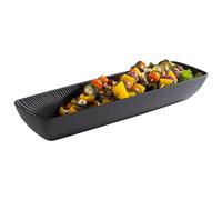 APS 85279 GN 2/4 bol -NERO- en negro, 53 x 16,2 cm, altura 7,5 cm, 3,5 litros