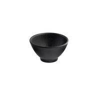 APS 85286 Cuenco NERO - Melamina, Ø 10 cm, 0,15 litros, negro, apilable, apto para lavavajillas