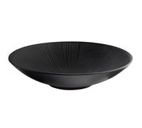 APS 85289 Cuenco NERO, melamina, Ø 35 cm, altura 8 cm, negro