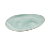 APS 85472 Plato CALA - Melamina verde/gris, 33,5 x 26 cm, apilable