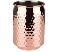 APS 93372 Cool - Vaso (acero inoxidable 18/8, 7,5 x 10 cm), color negro