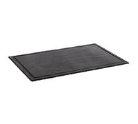 APS 979 - Placa de pizarra natural con surco, base antideslizante, 58 x 38 cm