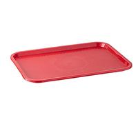 APS Bandeja de Comida rápida, inastillable y Apta para lavavajillas, Fabricada en Alemania, 41 x 12 cm, Altura 2 cm, Rojo, 535, 41 x 12 cm, h: 2 cm
