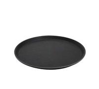 APS Germany Bandeja «Gastro» fibra de vidrio antideslizante 35,5 cm x 2 cm negra