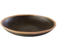APS Carcasa - Crocker de melamina, marrón, diámetro 20,5 cm, altura: 3 cm, 0,5 L)
