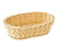 APS cesta, ovalada de polipropileno, beige, 19 x 12 x 6 cm