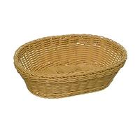 APS Cesta Ovalada, Polipropileno, Beige, 25 x 19 cm, h: 6,5 cm