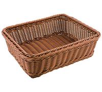 APS cf307 polipropileno marrón cesta de mimbre, 1/3 GN