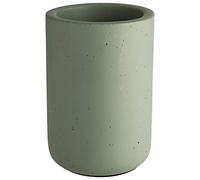 APS Enfriador de botellas de hormigón - con parte inferior para muebles - para botellas de 0,7 - 1,5 litros - Ø 12/10 cm, altura 19 cm, color verde