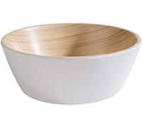 APS Frida - Cuenco de melamina prácticamente irrompible, cuenco de plástico estable, cuenco para cereales, diámetro 15 cm x altura: 5,5 cm, cuenco para aperitivos, apilable, interior de aspecto de