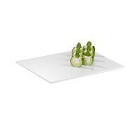 APS gk851 cero melamina plato, 1/2 GN, color blanco