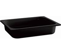 APS GN 1/2 Depósito - Eco Line de, melamina, Negro, 3,4 l, 32,5 x 26,5 cm, h: 6,5 cm