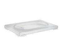 Aps GN 1/9 Tapa de Polipropileno, 17,6 x 10,8 x 2,5 cm