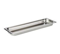 APS GN de depósito 2/4 40 mm de Profundidad, 2,4 L, 530 x 162 mm Acero Inoxidable