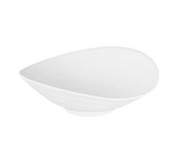 APS - Modelo : 83722 - Bol Ovalado Blanco - Dimenciones : 17,5 X 15,5 X 5,5 Cm