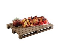 APS - Tabla de servir disfrutar palé de, 30 x 20 x 3 cm, madera de abedul), diseño vintage "