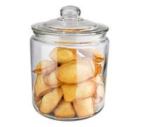 APS Tarro de Almacenamiento clásico - Tarro de Almacenamiento 4,0 litros - Mantenga Sus Productos Frescos a través de la Tapa de Cristal con contenedor de Almacenamiento de Sellado