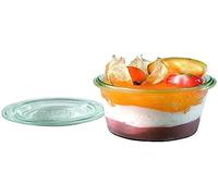 APS 'WECK' 12 tarros originales de 140 ml con tapa, Ø 6 cm, H: 7 cm