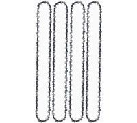 ApuaVireo&Co Cadena de motosierra, cadena de repuesto de eslabones impulsores de paso 52 de 14 pulgadas y 3/8 pulgadas for mini motosierra eléctrica(4pcs 14-inch Chain)