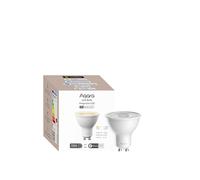 Aqara Bombilla inteligente T2 GU10 PAR16 — CCT regulable 2700-6500K, Thread/Zigbee, Blanca