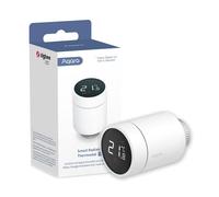 Aqara Cabezal Termostático Inteligente E1, Requiere AQARA ZIGBEE 3.0 HUB, con Control de Voz, Soporte de Geofencing, Compatible con HomeKit, Alexa, Google Assistant e IFTTT