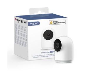 Aqara Cámara Hub Interior G2H Pro, 1080p HD de Cámara de HomeKit | Zigbee Hub, Visión Nocturna, Audio Bidireccional, Compatible con Alexa, HomeKit, Google Assistant e IFTT